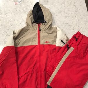 Quiksilver snowboard set